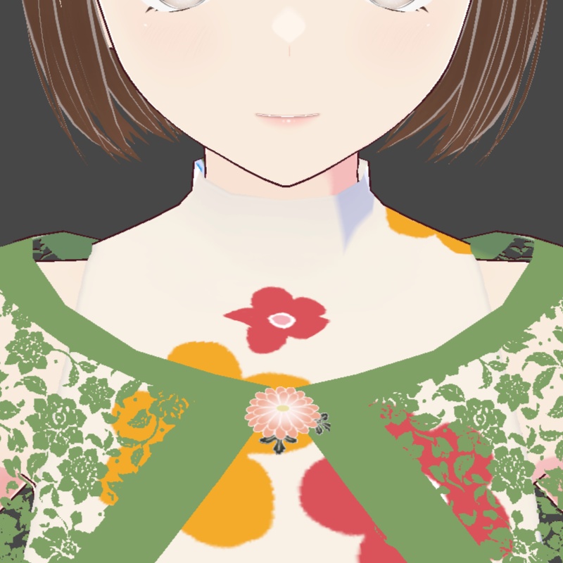 レースボレロ VRoid用 vroidcustomitem 4色セット+おまけブローチ