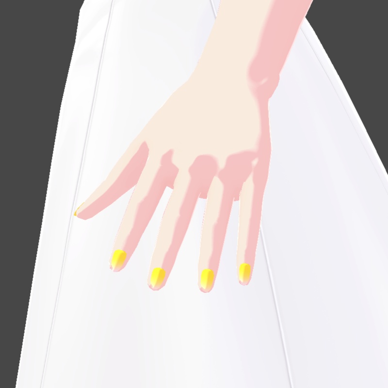 ネイル VRoid用テクスチャ 7色セット №5