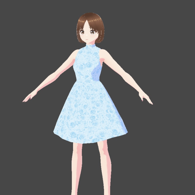 ワンピース5色・ボレロ7色 VRoid用 vroidcustomitem セット