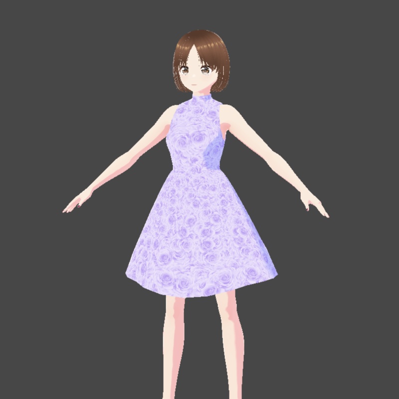 ワンピース5色・ボレロ7色 VRoid用 vroidcustomitem セット