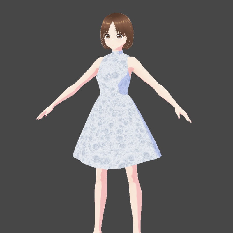 ワンピース5色・ボレロ7色 VRoid用 vroidcustomitem セット