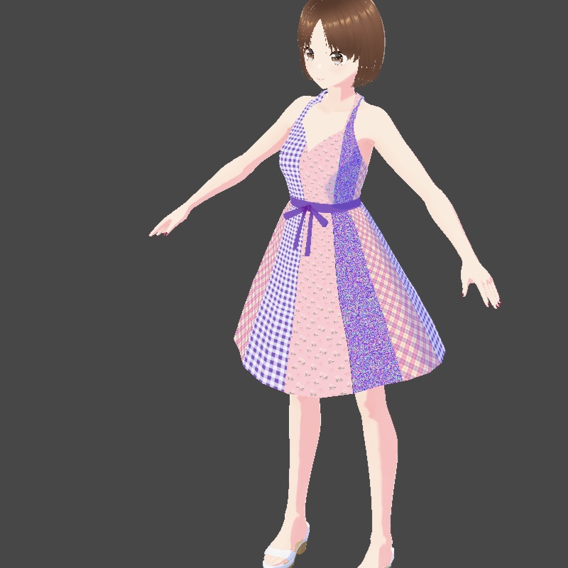 ワンピース VRoid用 vroidcustomitem 4色セット