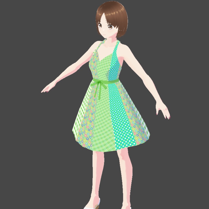 ワンピース VRoid用 vroidcustomitem 4色セット