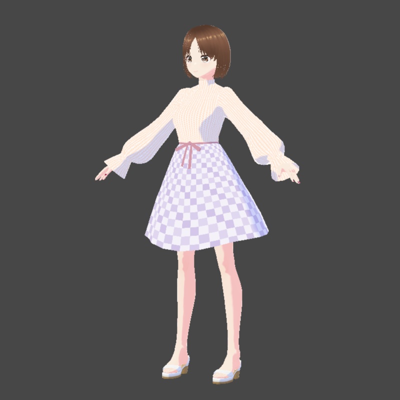 ワンピース VRoid用 vroidcustomitem 5色セット