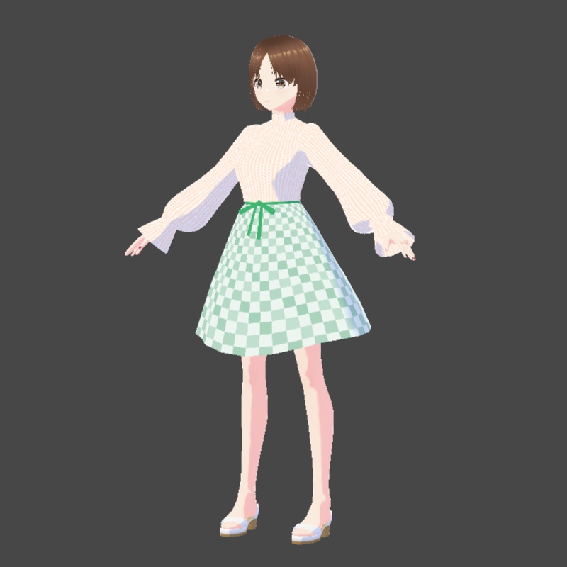 ワンピース VRoid用 vroidcustomitem 5色セット