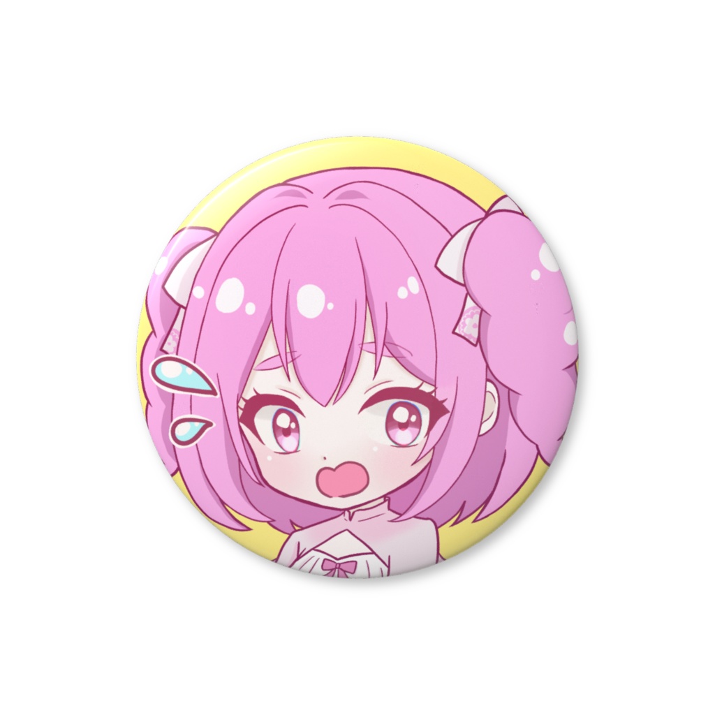 あわあわしいら缶バッジ