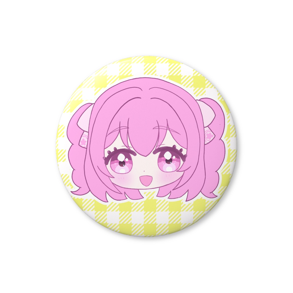 にこにこちびちびしいら缶バッチ