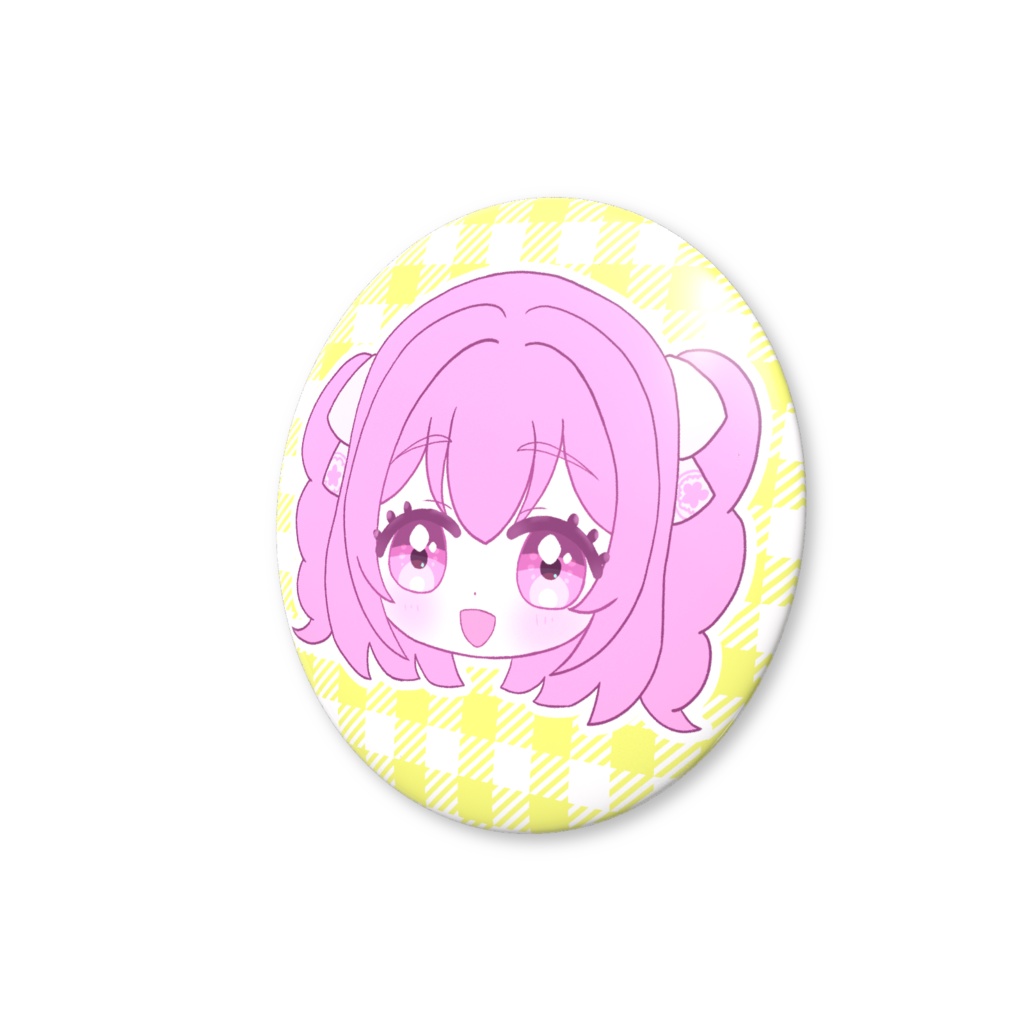 にこにこちびちびしいら缶バッチ