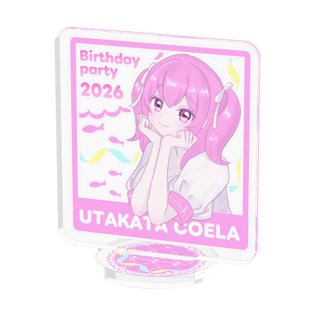 2026年 泡沫しいら 誕生日記念 アクリルフィギュア