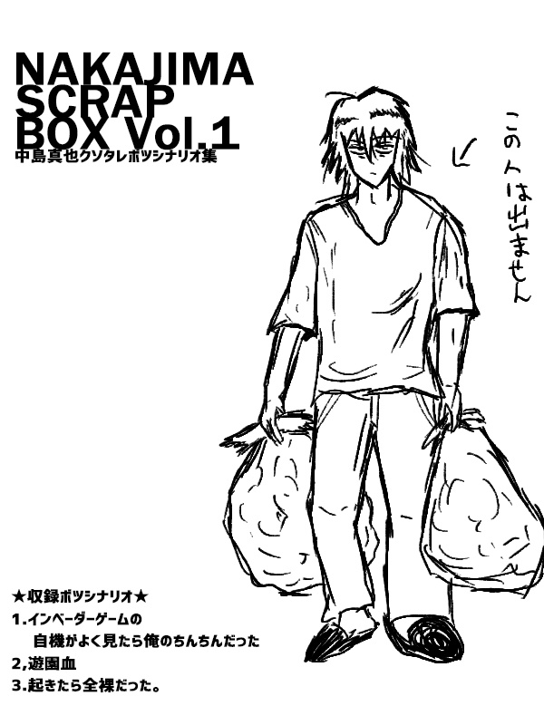 NAKAJIMA SCRAP BOX Vol.1【没CoCシナリオ集】