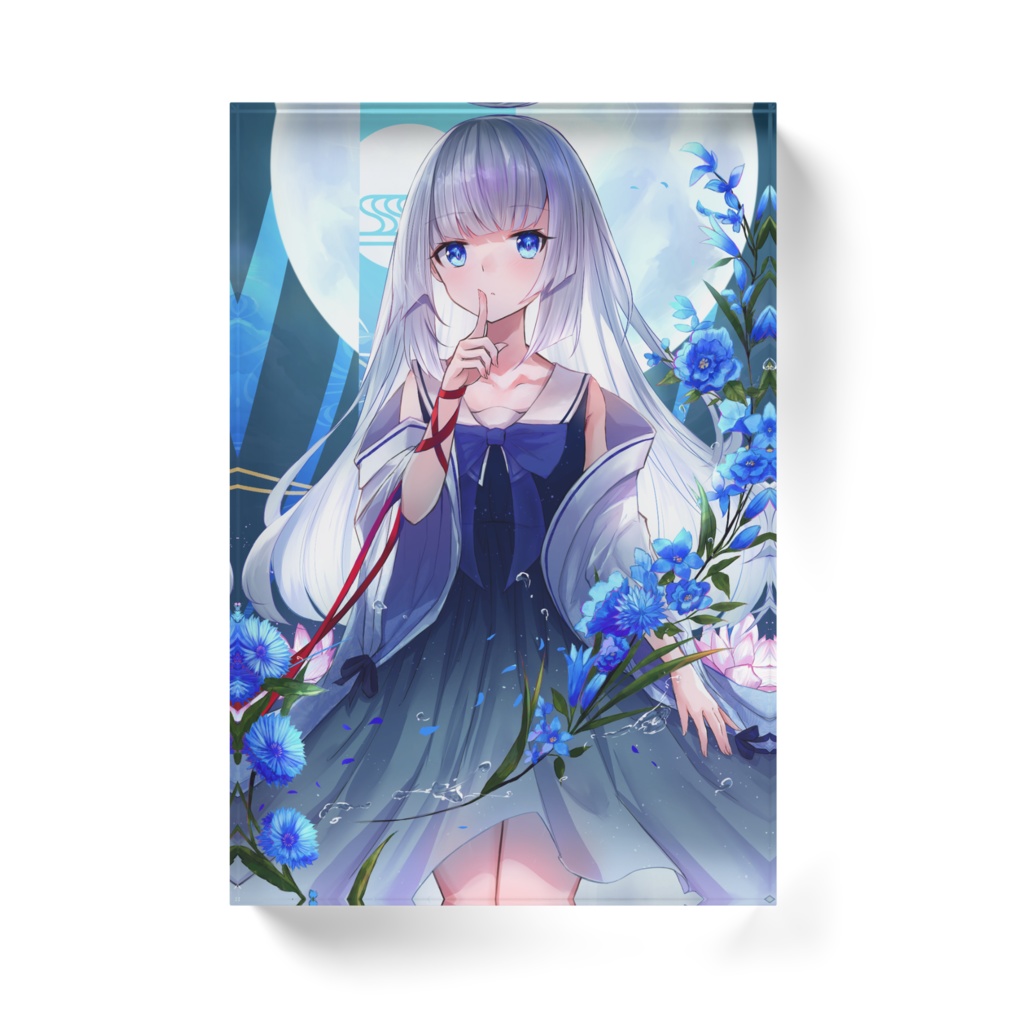 アクリルブロック【月想観】