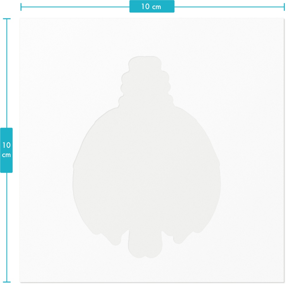 聖メイデン ステッカー