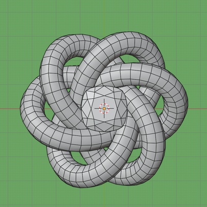 プラチナのブローチ ピアス 帯留め ローポリ .blend .fbx VRchat 3Ⅾモデル No.101