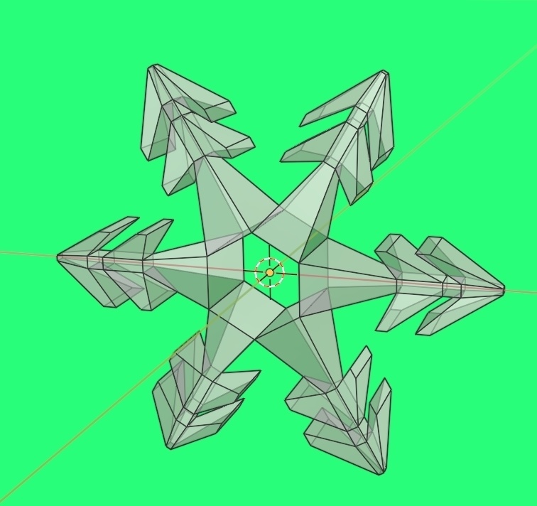 【VRchat想定】3Dパーティクル 雪と星 snow&stars 3D particle