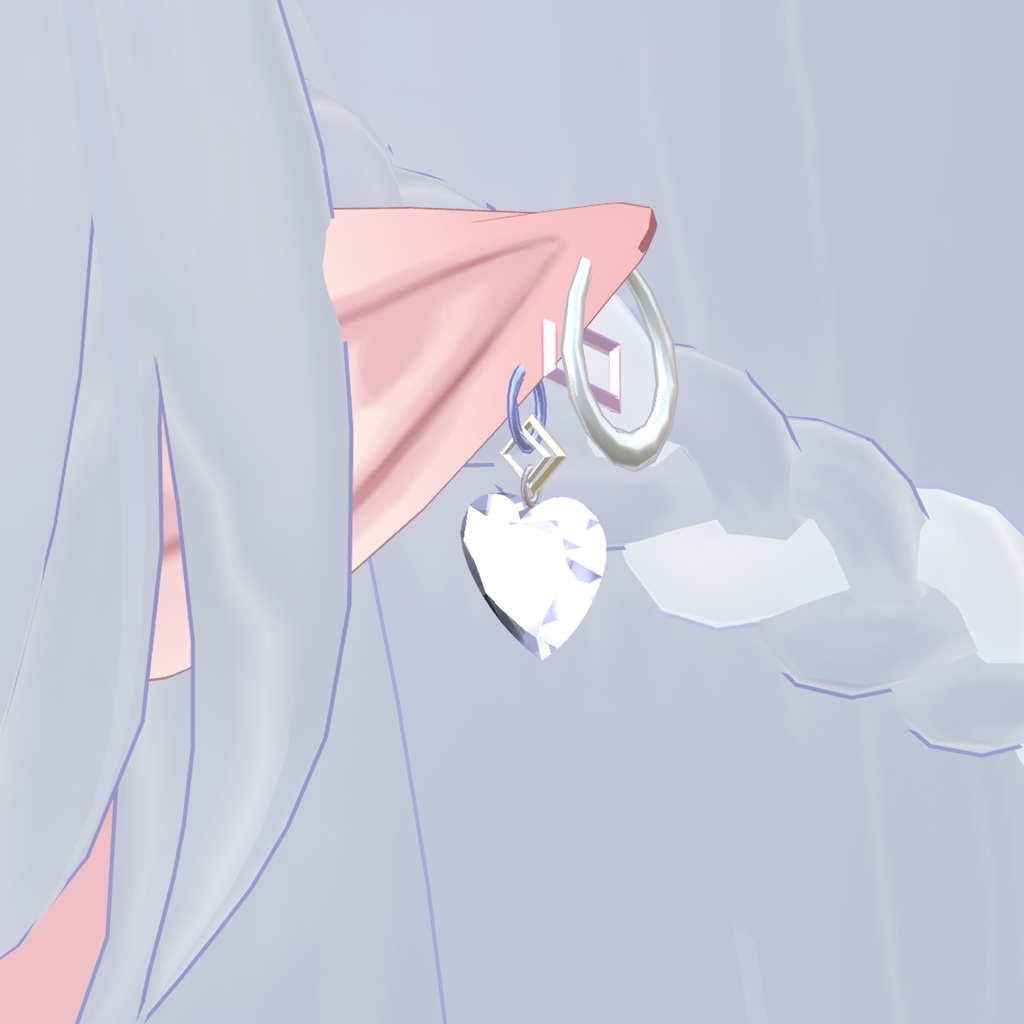 【VRchat想定・PB】 天使コスチュームセット 【アティナ専用】【physbone】