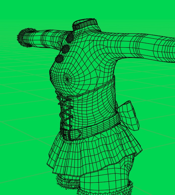 【VRchat想定】サンタコスチューム 衣装セット【ソレイル専用】