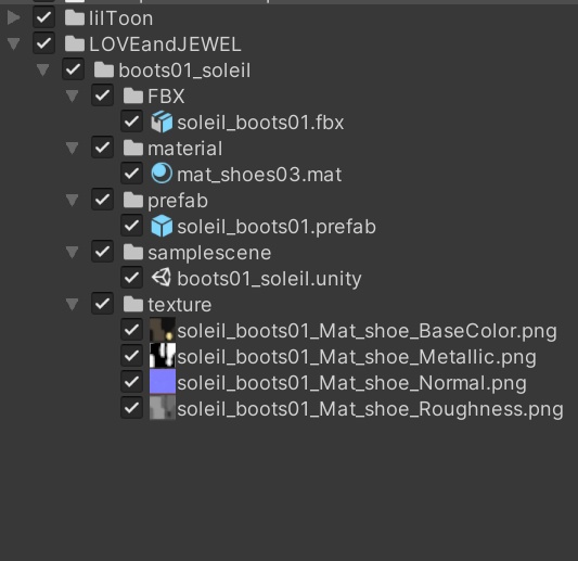 【VRchat想定】ベルト付きカジュアルブーツ【舞夜・チセ・ソレイル専用】