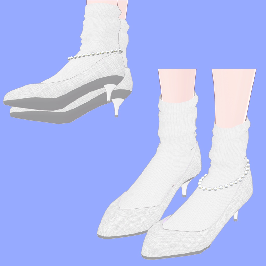 【VRchat想定・PB】 天使コスチュームセット 【舞夜専用】【physbone】