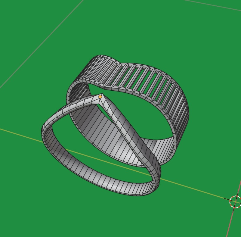 【VRchat想定】調整済みprefab入りリング4本セット 【チセ専用】