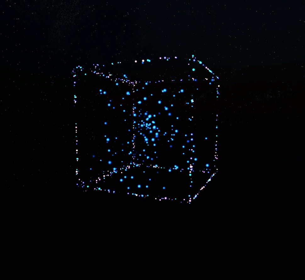 【VRChat】Cube型パーティクル