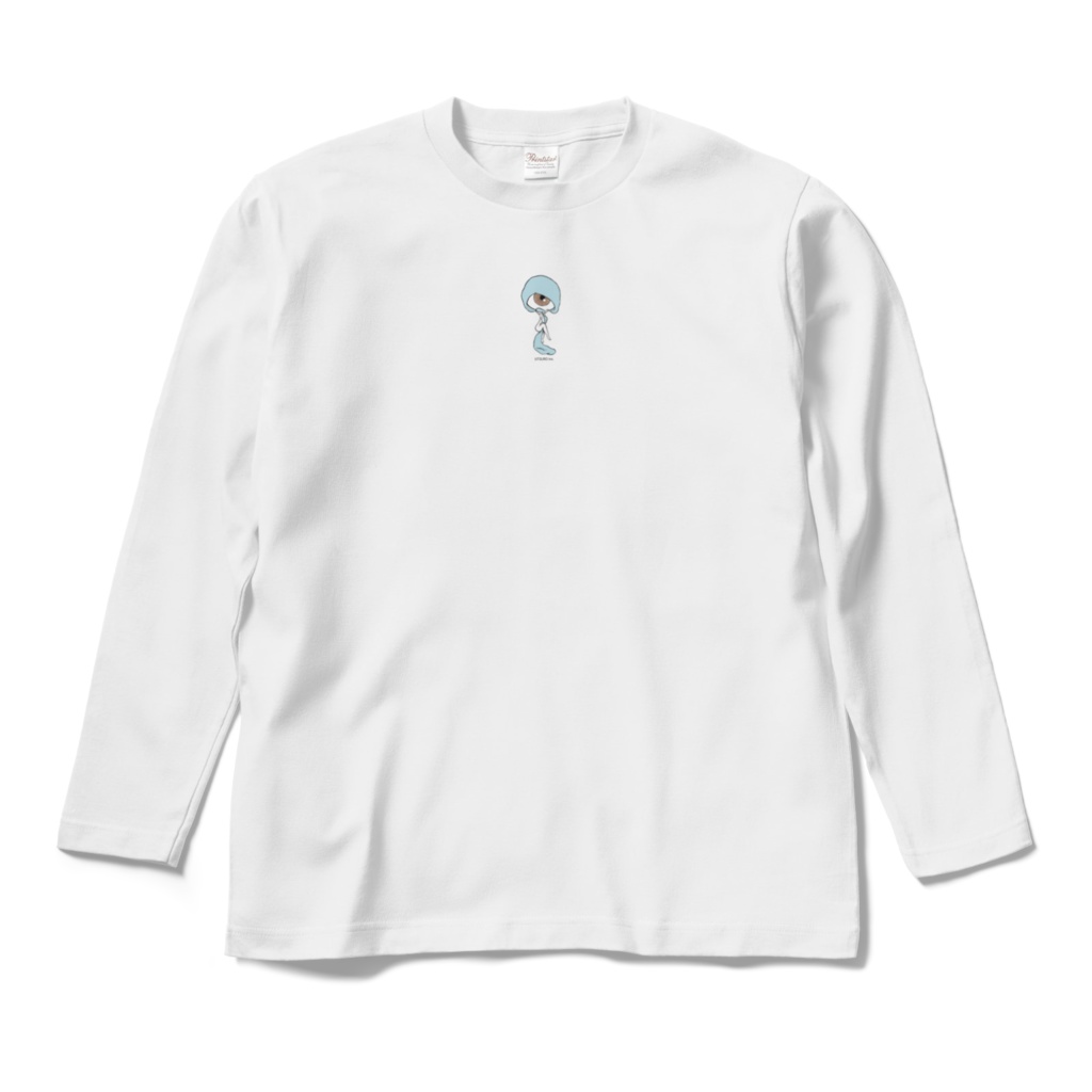 うつろちゃんキャラTシャツ(水色)