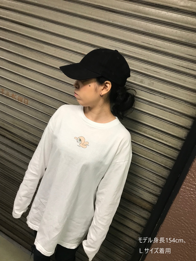 うつろちゃんキャラTシャツ(ベージュ)