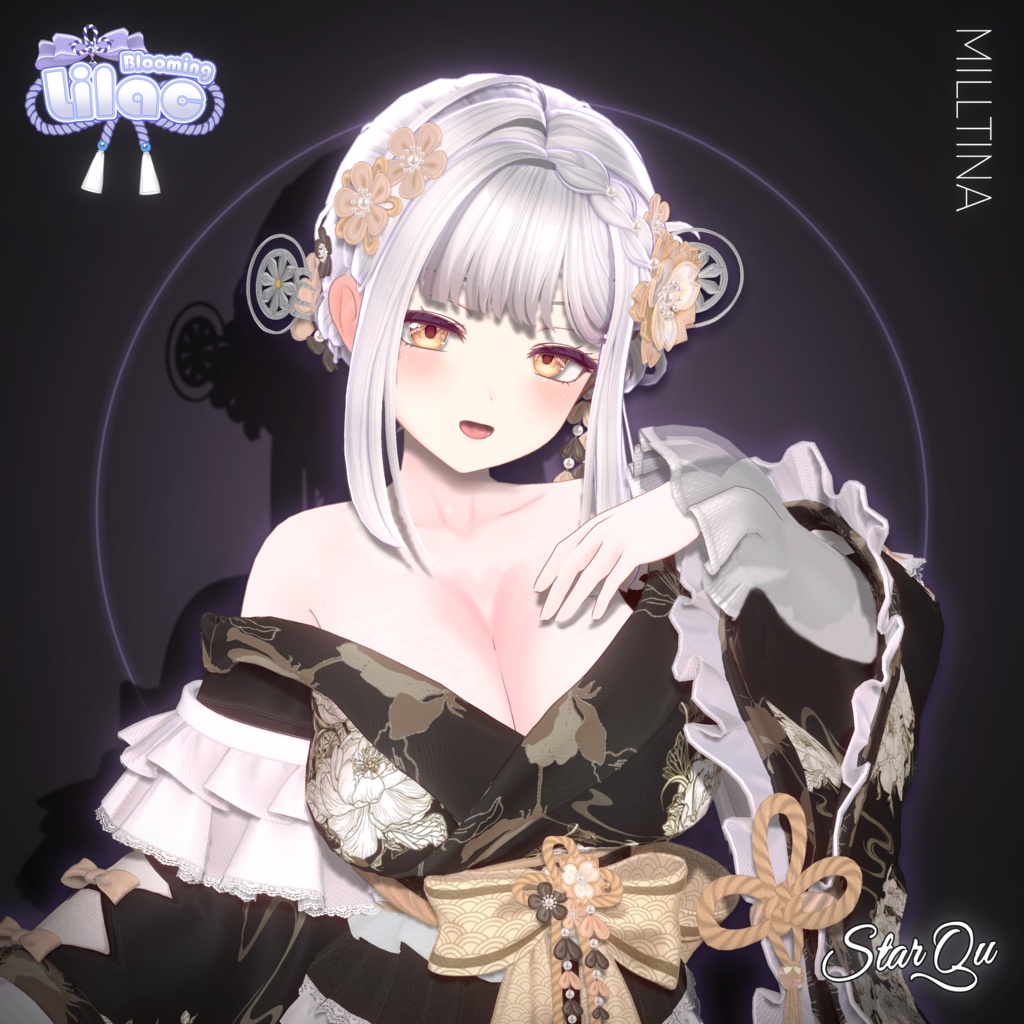 Blooming Lilac Hair『19アバター対応』