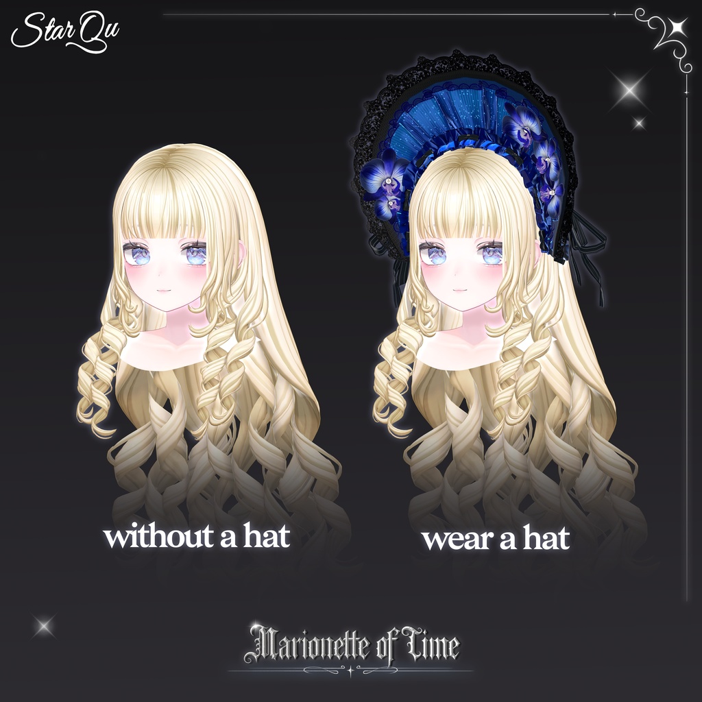 Marionette of Time Hair『20アバター対応』