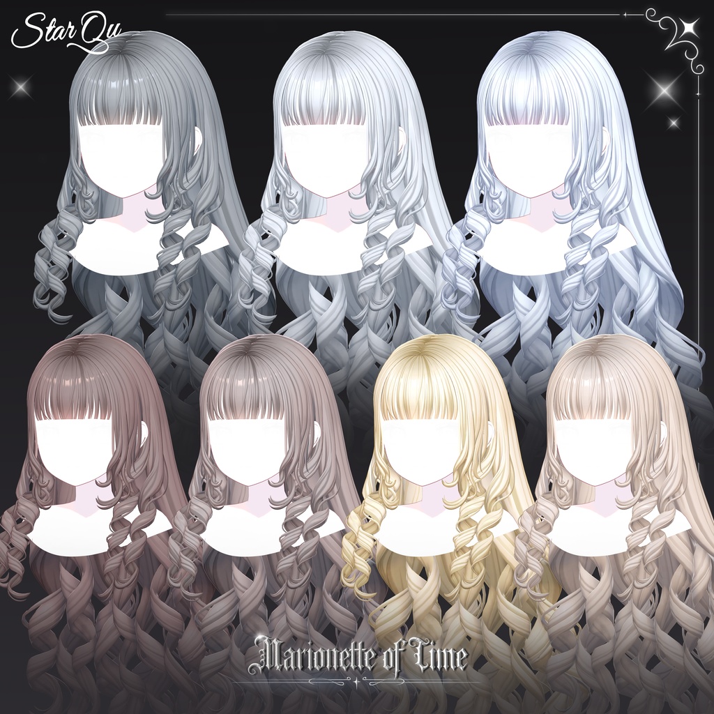 Marionette of Time Hair『20アバター対応』