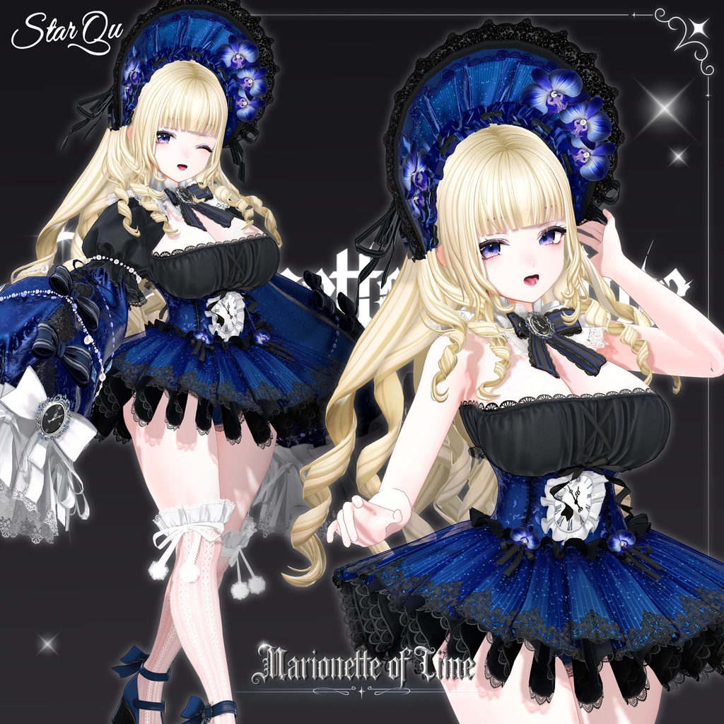 Marionette of Time Hair『20アバター対応』