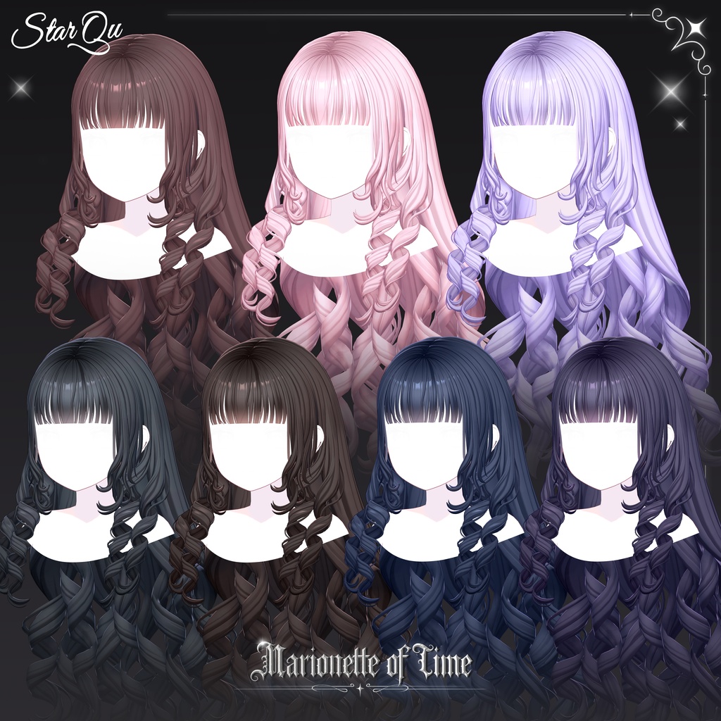 Marionette of Time Hair『20アバター対応』