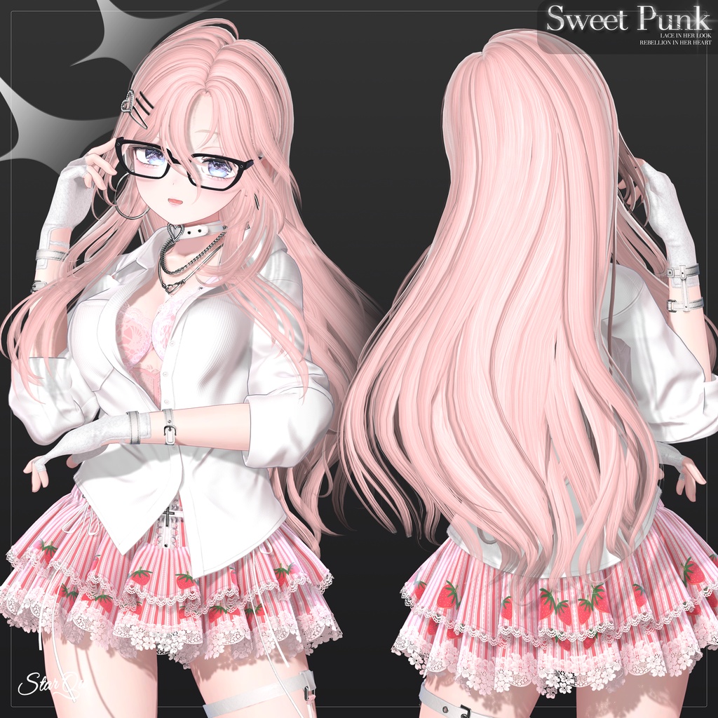 Sweet Punk Hair『20アバター対応』