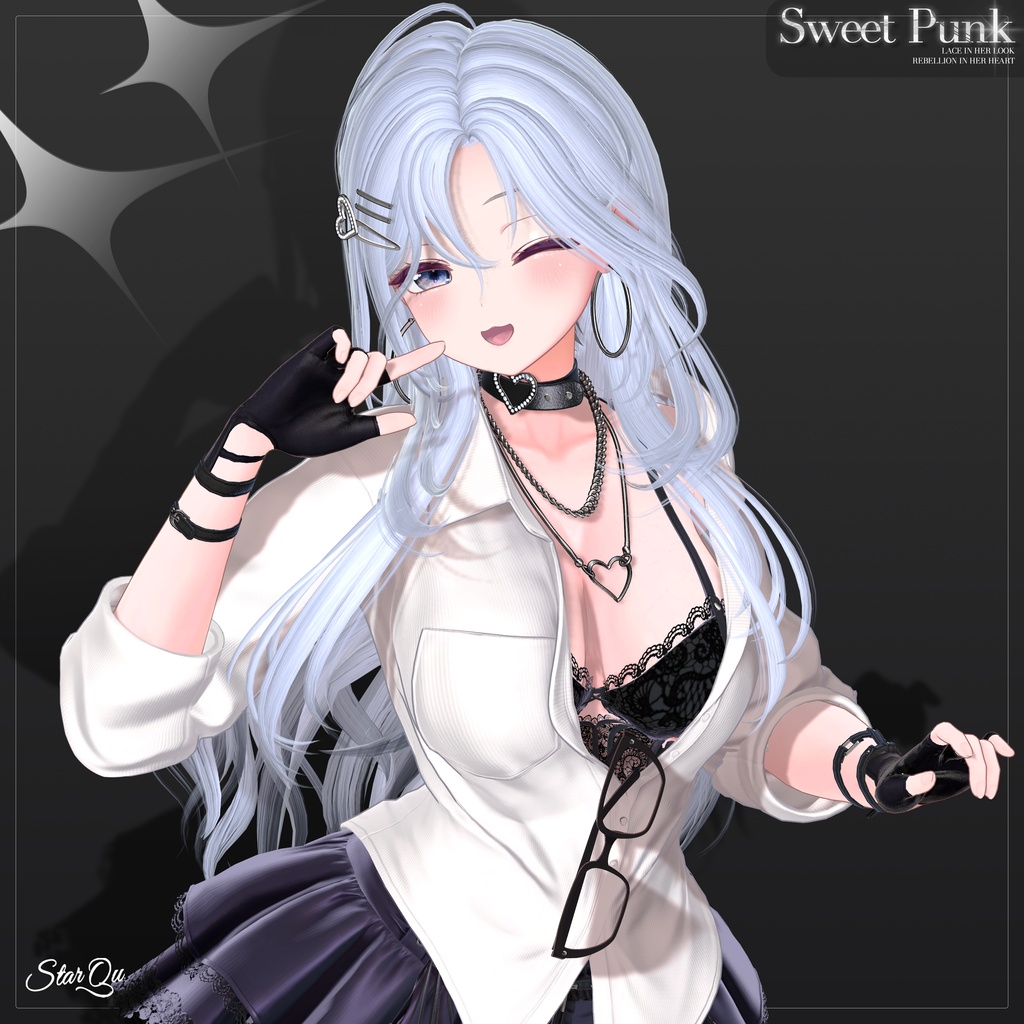 Sweet Punk Hair『20アバター対応』