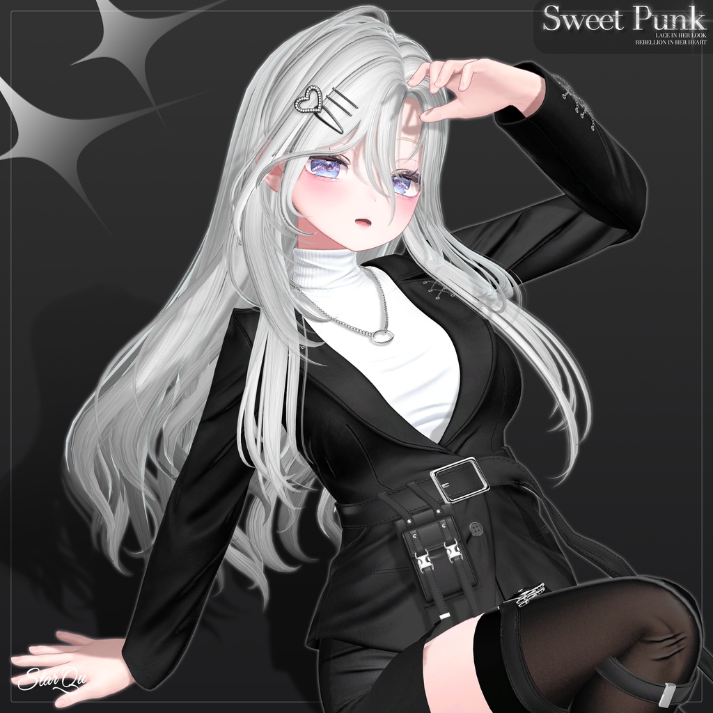 Sweet Punk Hair『20アバター対応』