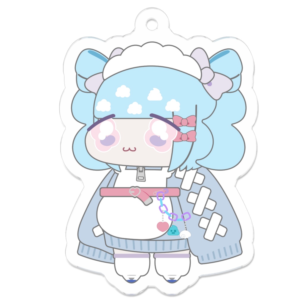 アクリルキーホルダー デフォルメ