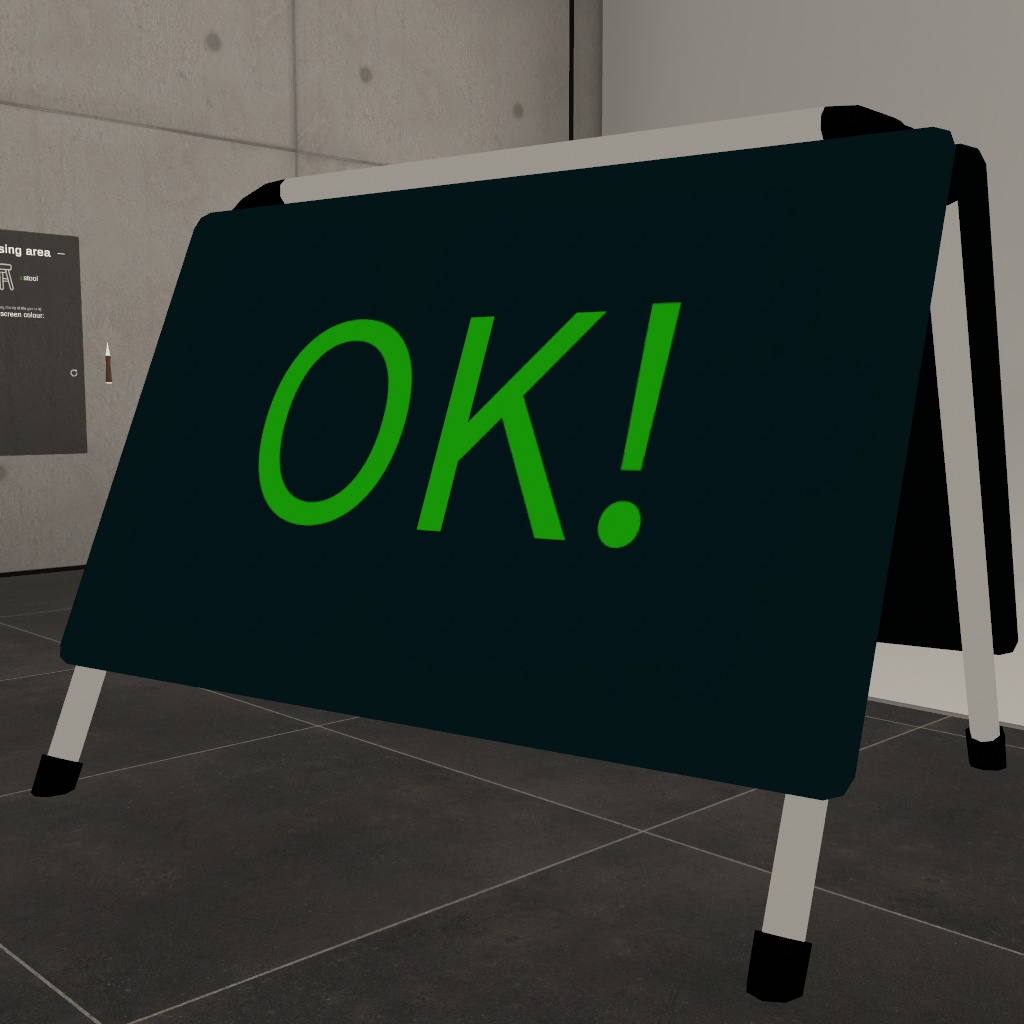 【VRChat】看板アバター