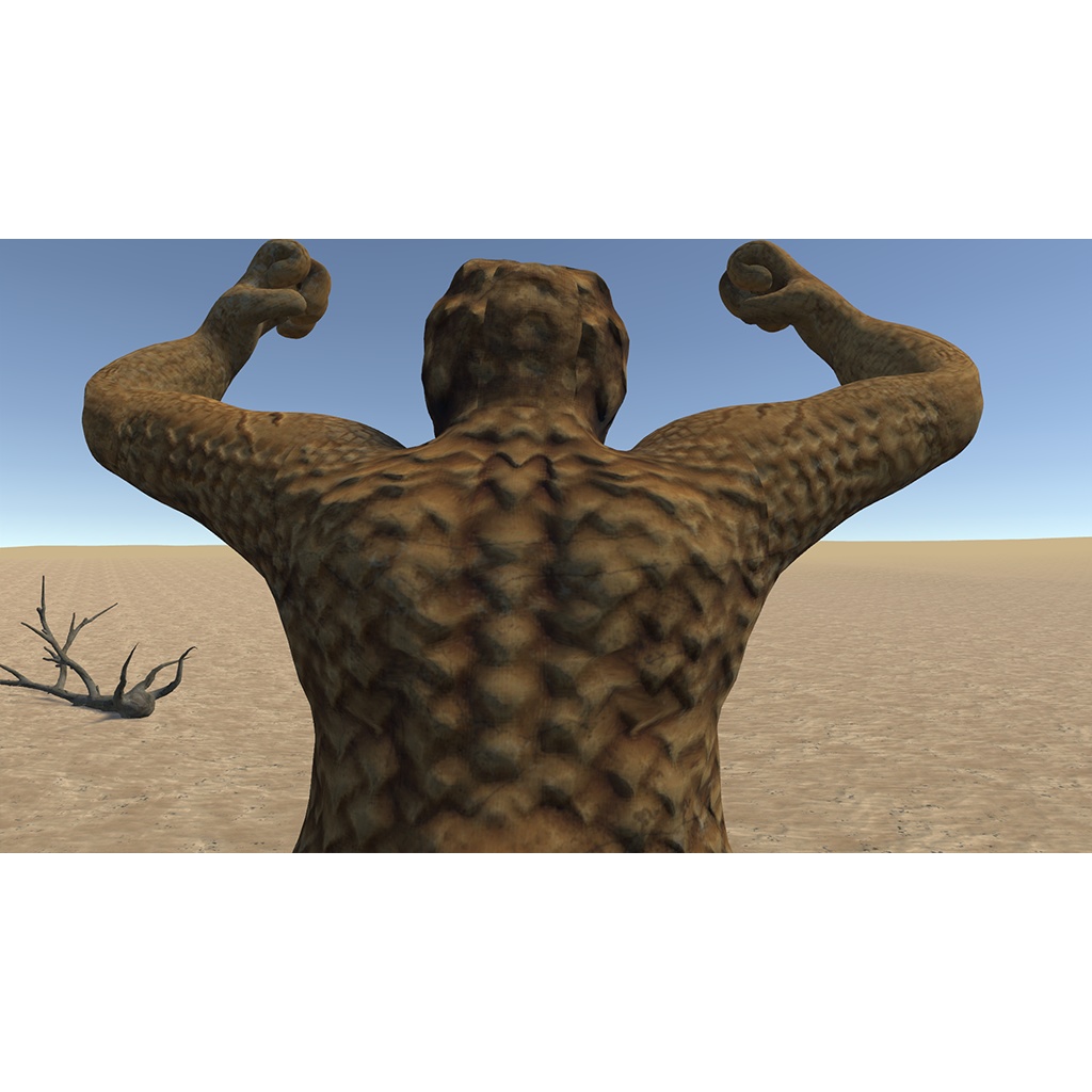 【オリジナル3Dモデル】トカゲの亜人Scaledian(スケイルディアン)
