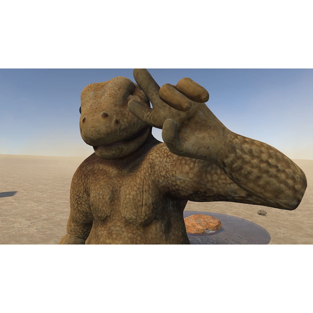 【オリジナル3Dモデル】トカゲの亜人Scaledian(スケイルディアン)