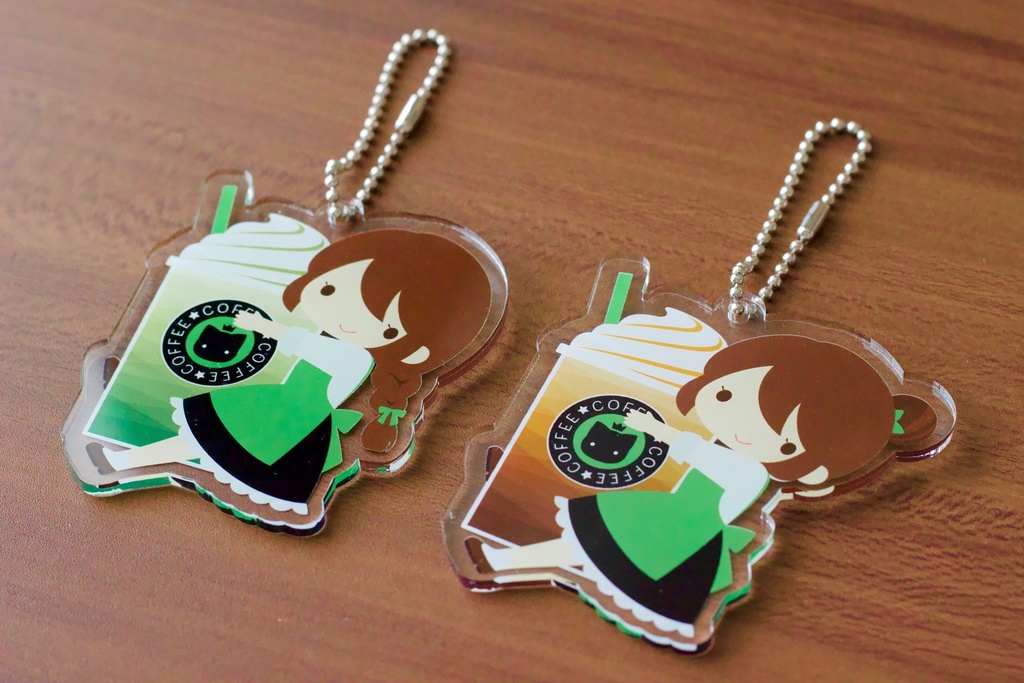 Cafe Frappe アクリルキーホルダー