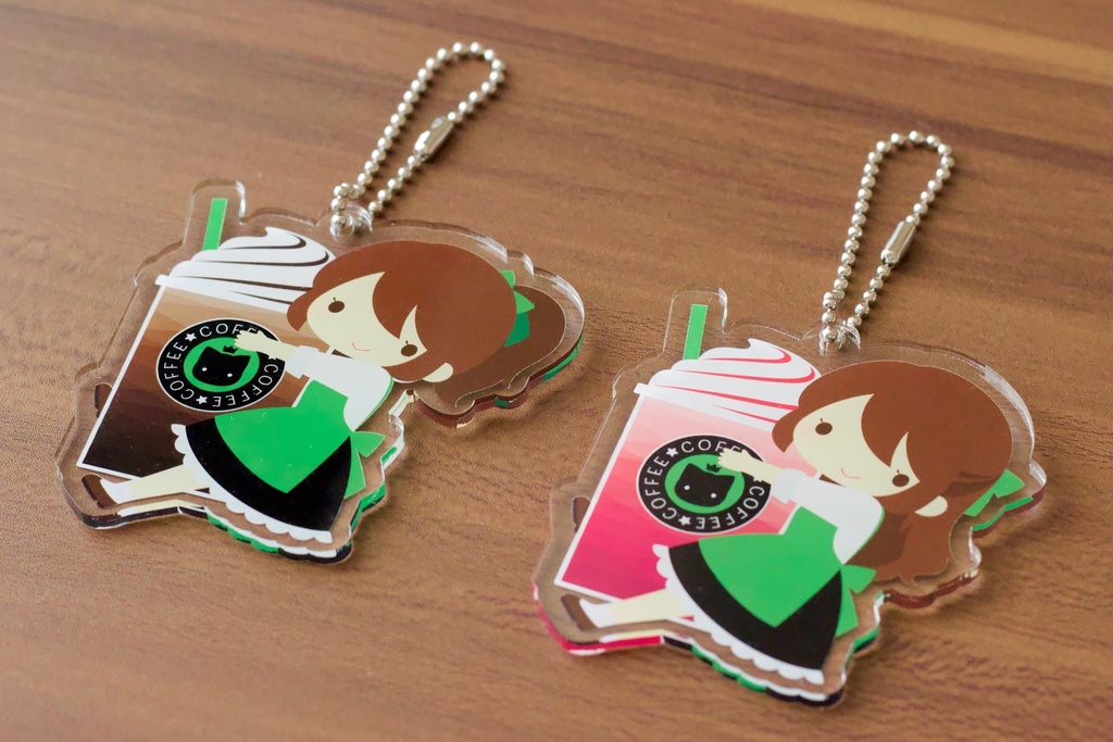 Cafe Frappe アクリルキーホルダー