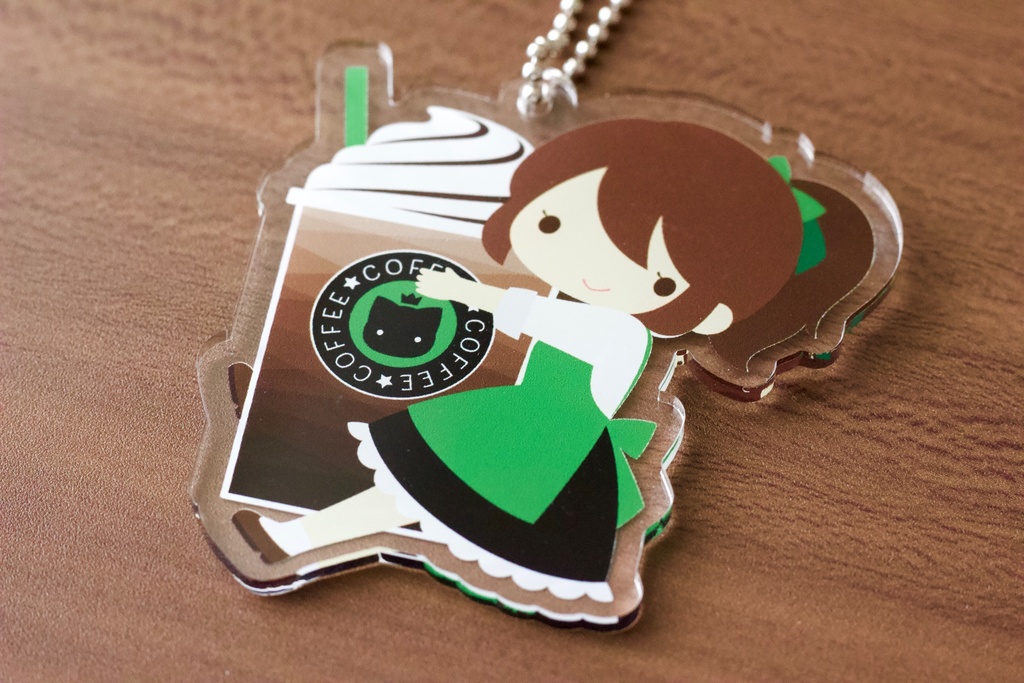 Cafe Frappe アクリルキーホルダー