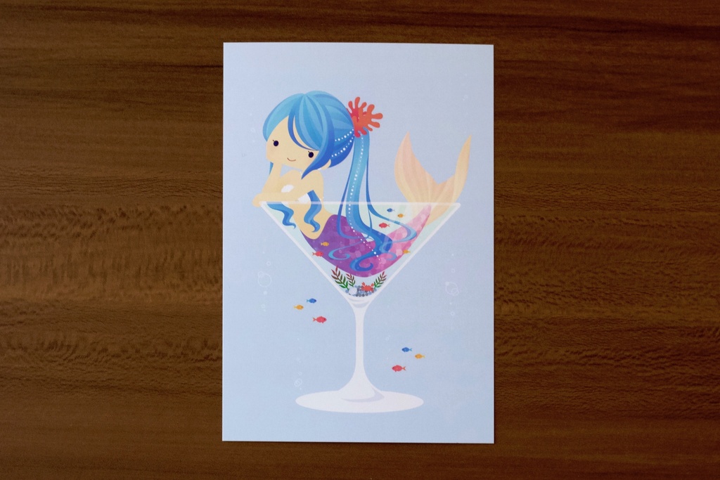Mermaid ポストカード
