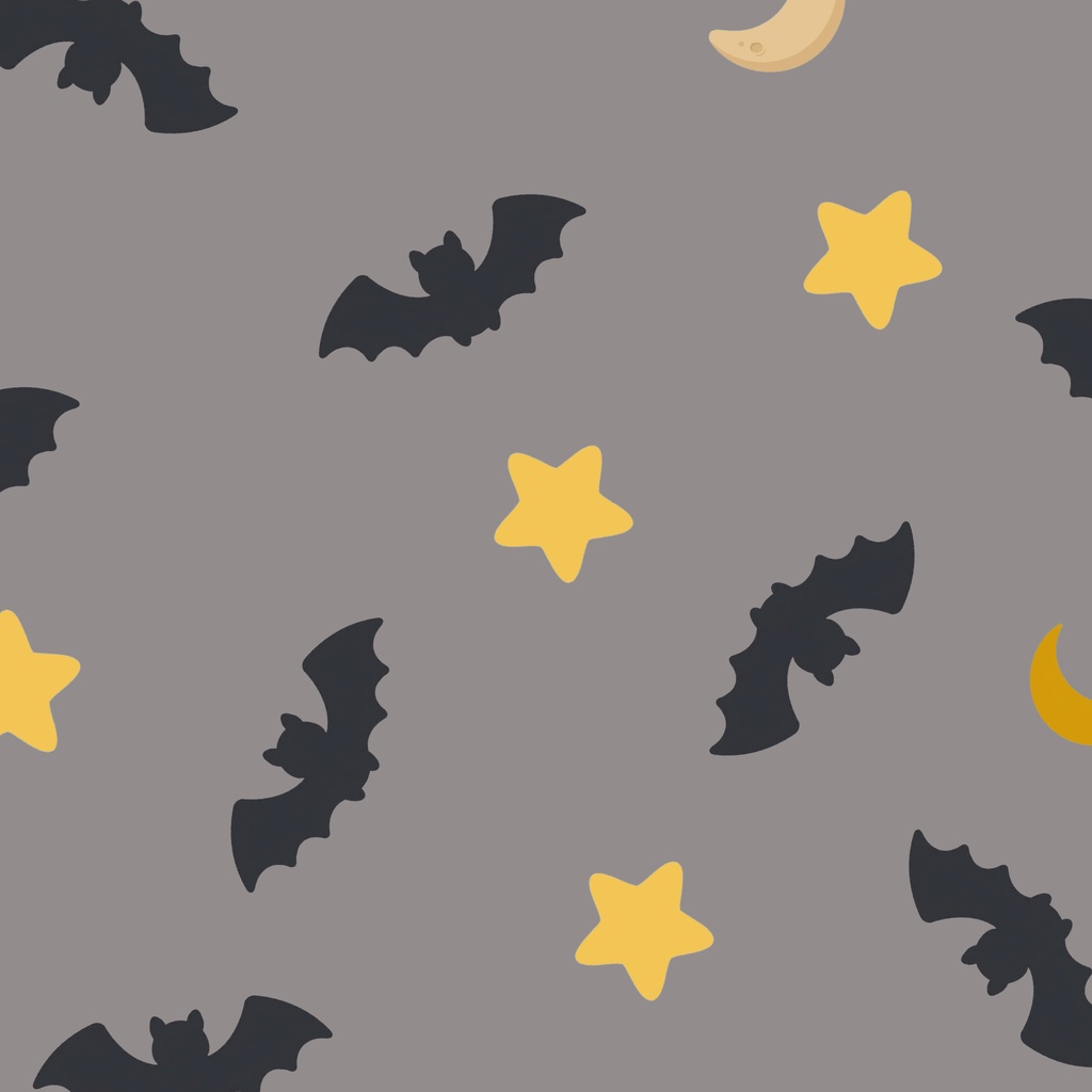 【秋冬素材】 ハロウィン夜空柄デジタルペーパー(グレー・ワイン・オリーブ)3枚セット