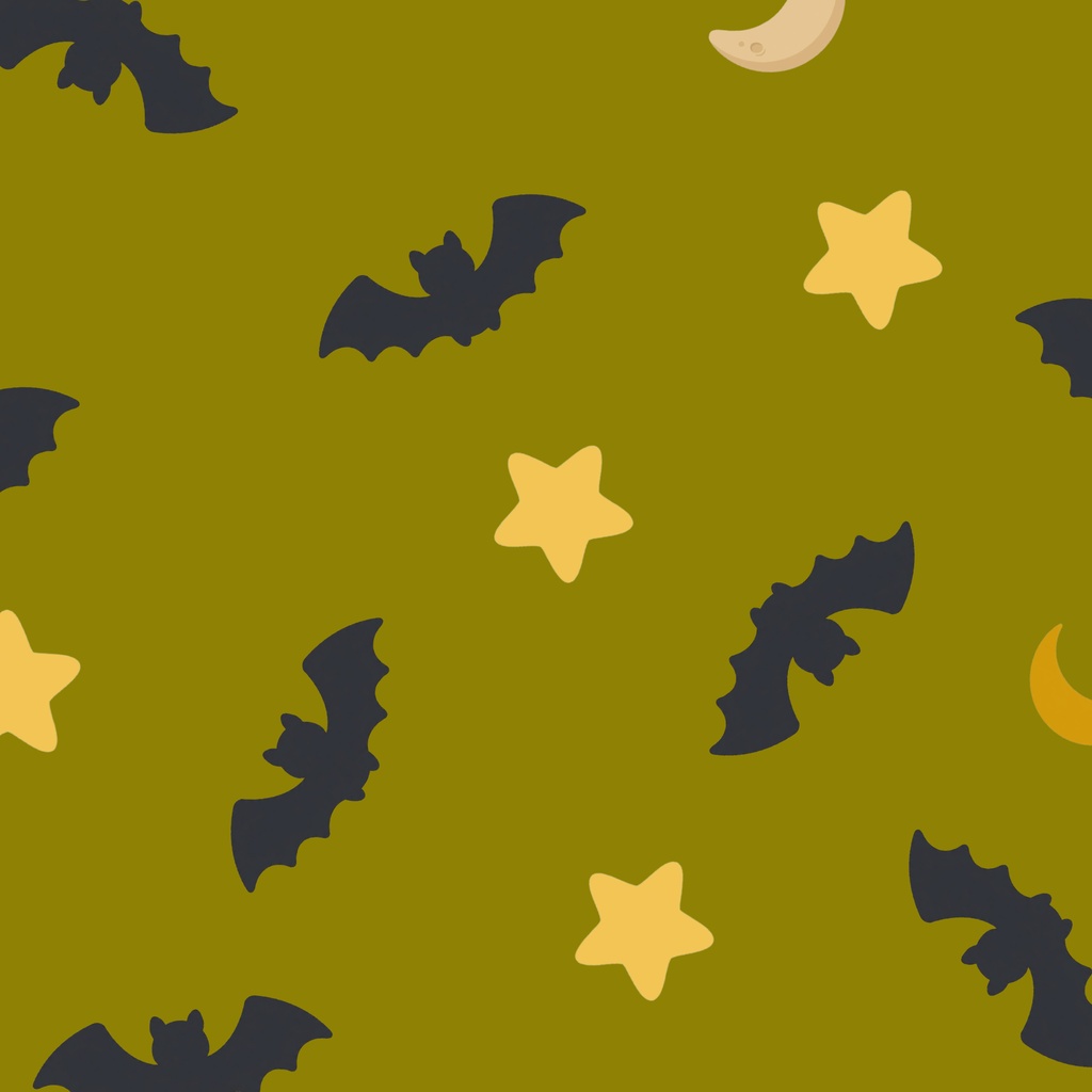 【秋冬素材】 ハロウィン夜空柄デジタルペーパー(グレー・ワイン・オリーブ)3枚セット