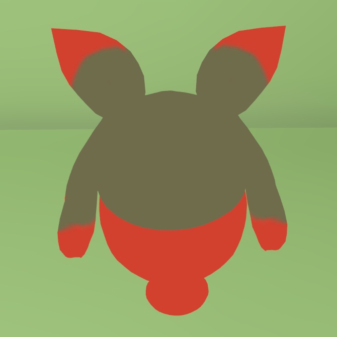 【無料】もっちりイーちゃん【ブルプロ二次創作3Dモデル】