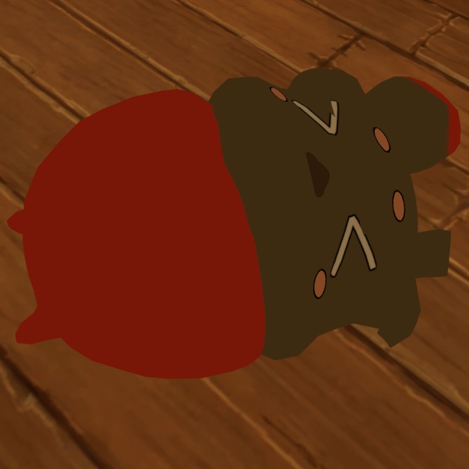 【無料】もっちりイーちゃん【ブルプロ二次創作3Dモデル】