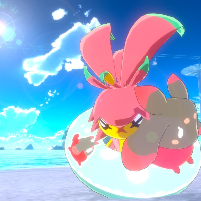 【無料】うきうきイーちゃんうきわ