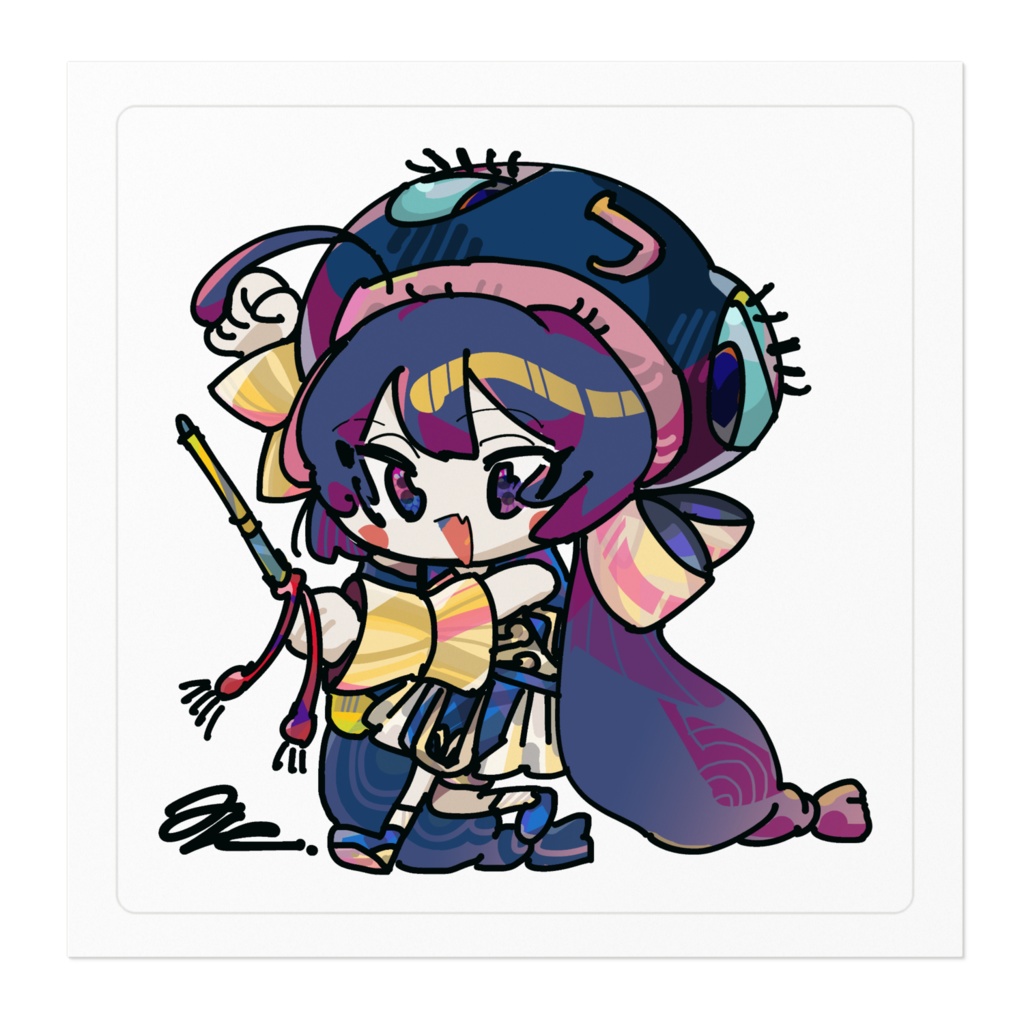 音街ウナ行進ステッカー