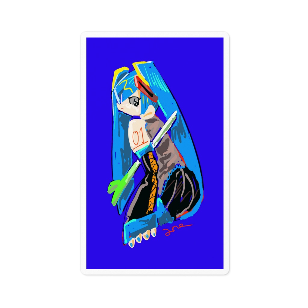 初音ミクシール
