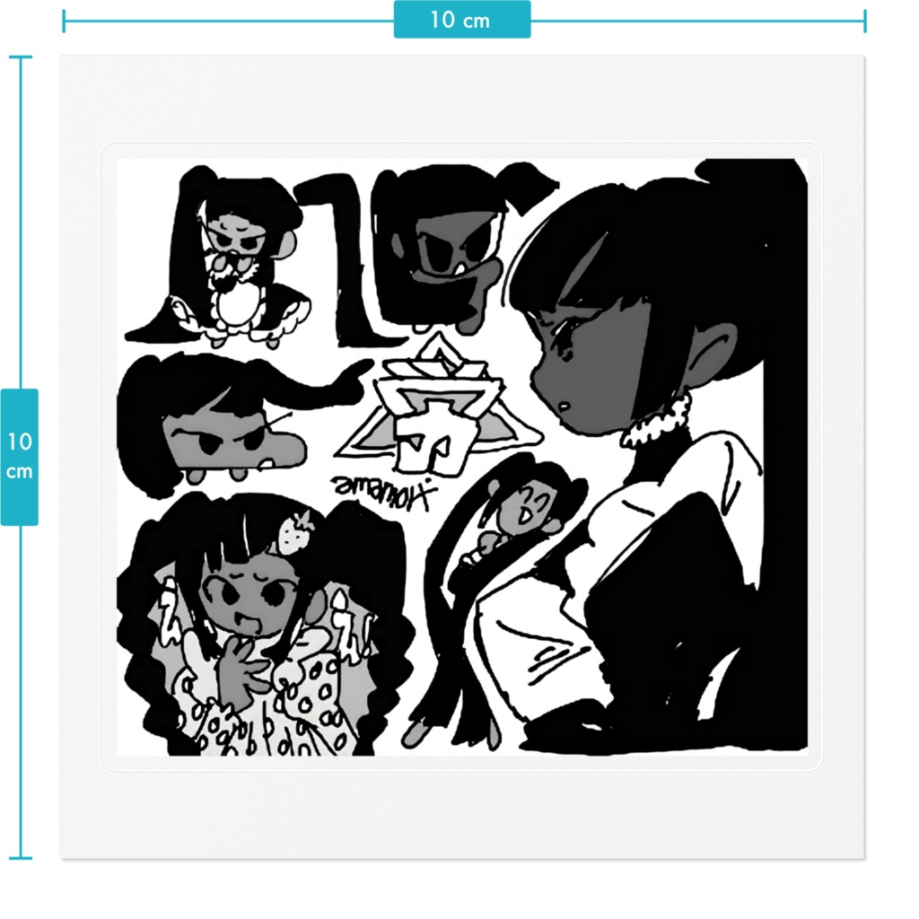 しずくちゃんシール